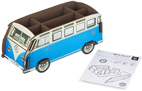 Werkhaus Stifthalter, VW Bus T1, Blau,Einheitsgröße