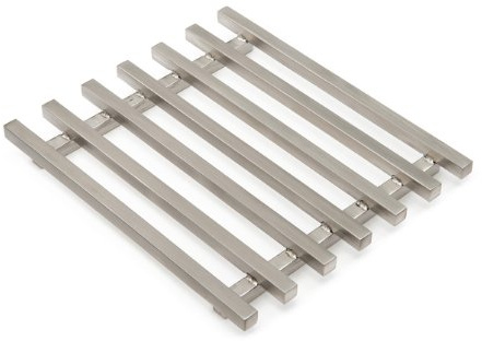 Rosseto SM179 Grille carrée en acier inoxydable pour chauffe-plat carré