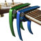 Guitar Capo (2 Pack) for Acoustic Guitars, Ukulele, Banjo, Mandolin, Bass - Made of Ultra Lightweight Aluminum Metal (1.2 oz!) for 6 & 12 String Instruments - Nordic Essentials, (Green + Blue)