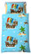 Dream Art Kids Renforce Kinder Bettwäsche, Pirat, blau, 100 x 135 cm inkl. Kissen 40 cm x 60 cm