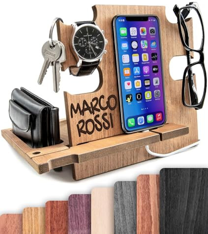 Docking Station (Name, Teak)