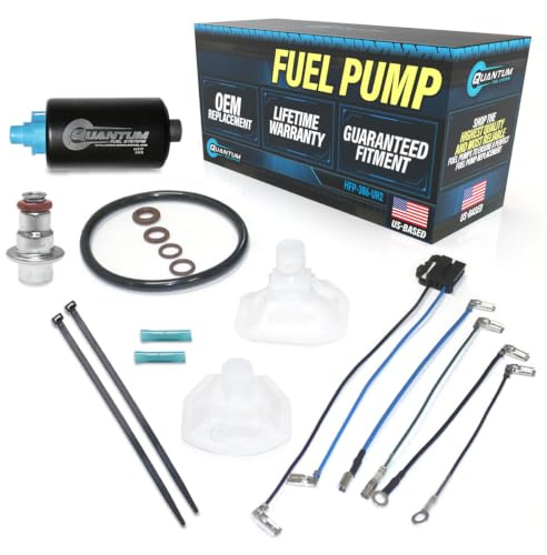 QFS OEM In-Tank Fuel Pump Replacement for Suzuki GSX-R1000 V-Strom 650 GSX-R1000 Gixxer GSX-R1000 GSX-R1000AL8 Gixxer GSX-R1000 GSX-R1000L8 Gixxer GSX-R1000, 2017-2020, OEM 15100-17K50, 15100-28K00