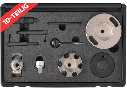 SW-Stahl 26186L Motor Einstellwerkzeug Satz I geeignet für VAG Fahrzeuge I für 3.0l TDI V6 Dieselmotoren I 10-teilig