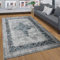 Paco Home Teppich Wohnzimmer Kurzflor Mit Vintage Ornamenten Orient Design, Verschiedene Styles, Grösse:60x100 cm, Farbe:Türkis
