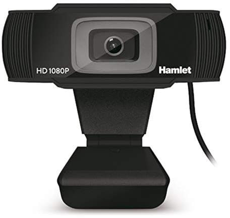 Hamlet HWCAM1080 Webcam 2 MP 1920 x 1080 Pixeles USB 2.0 Negro