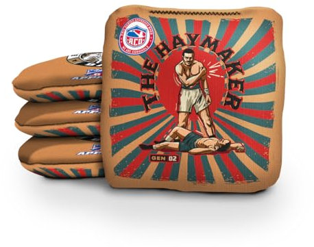 ACL Approved - Bare Knuckle Bags - Haymaker Pro Cornhole Bags