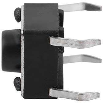 Taktiler Druckknopfschalter Einfach zu verstauen Taktschalter Einfacher Aufbau Selbstrückstellender Tack-Schalter Weit verbreitet für Arbeitsunternehmen