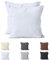 Hometex Premium Textiles 2-er Set Kissenhülle Baumwolle Jersey | Doppelpack Kissenbezüge ca. 160 g/m² | Oeko-TEX®Standard 100 Kissen-Bezug mit Reißverschluss | 40x40 cm Weiss