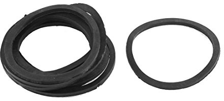 Ruilogod Gummidichtung Dichtung O-Ring 65mmx55mmx3mm 10 Stück für Wasserzähler