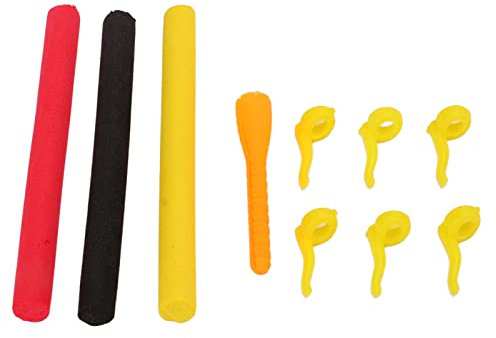 Zig Rig Foam Kit, Wiederverwendbarer Eva-Karpfenangel-Schaumstock mit Hülse, Hakenausrichtung für Pond RiverOther Fishing Tools and Accessories
