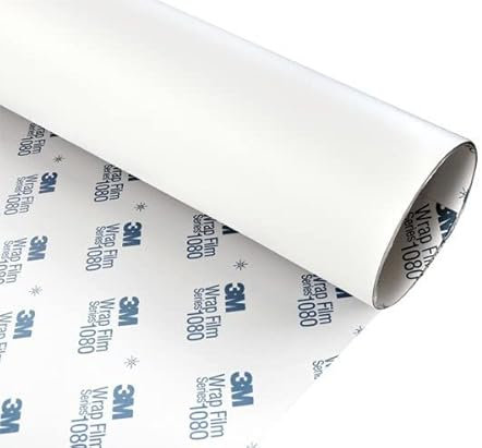 MOTOS 3M 2080 Pellicola Opaca Bianca per Auto Pellicola di Rivestimento per Auto M10 152X200