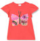 s.Oliver Junior Girl's T-Shirt mit Pailletten, ROT, 104/110