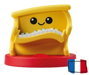 FABA - Klangcharakter, Klassische Musik am Klavier, Spielzeug, Lerninhalte für Kinder ab 0 Jahren, französische Version, FFF30013