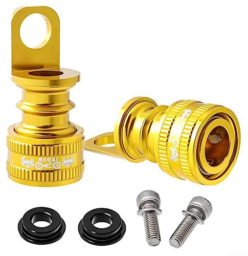 Fahrrad Rahmen Pedal Schnellverschluss Schnalle Pedal Schnellspanner Kopf Montage Golden