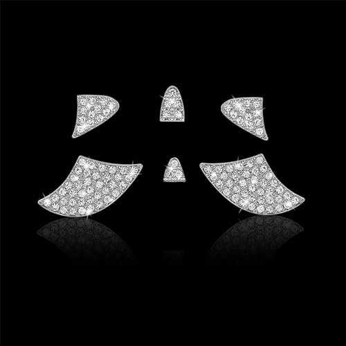 WELLMETE Bling Auto Lenkrad Dekoration Aufkleber mit Kristall Strass Kompatibel mit Toyota Corolla, Camry, Rav4, 4runner, Highlander, Funkelnde Dekoration Aufkleber für Frauen & Mädchen
