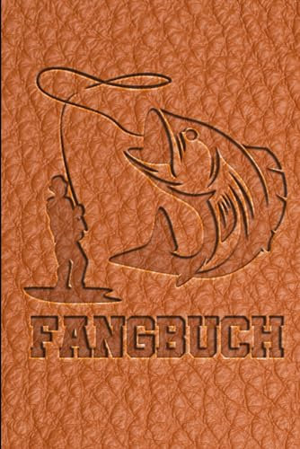 Fangbuch: Angelbuch für Angler zum Aufzeichnen der Fänge.
