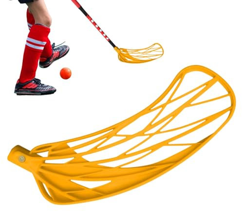 Floorball Hockeyschläger – Rechte Hand Floorball Trainingsstock | Ergonomisch gebogene Floorball Klinge Ersatz | Hockeyschläger Eishockey Ausrüstung | Floorball Schläger Klinge für Jugendliche