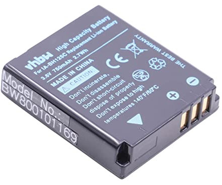 vhbw 1x Batterie Remplacement pour Pentax D-Li106 pour Appareil Photo (750mAh, 3,6V, Li-ION)