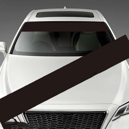 WASSDT Auto Windschutzscheibe Aufkleber, für Audi S Line S1 S2 S3 S4 S5 S6 S7 S8 SQ2 SQ5 SQ7 SQ8 Auto Windschutzscheibe Sonnenblende Streifen Auto Emblem Frontscheibe Sticker