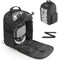ORKELS Aufbewahrungstasche, kompatibel mit Meta Quest 2/Quest 3/Quest 3S/Quest Pro, Reiserucksack für VR-Headset, Elite Strap, Controller und Zubehör