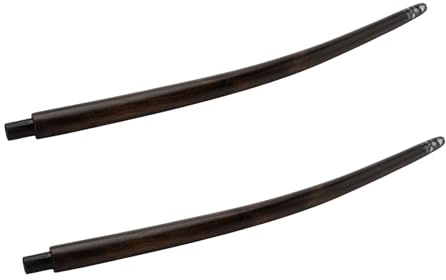 2 Pcs Enchanting Pipe Mouthpiece “Lord of the Rings” Edition - 260-290mm Premium Boxwood for Reading Rituals | 8.3 mm Diameter