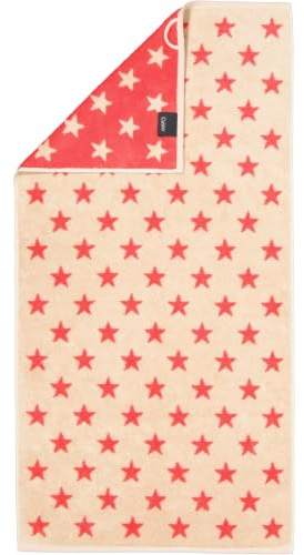 Cawö Handtücher New Stars Sterne klein 6261 beige/pink - 32