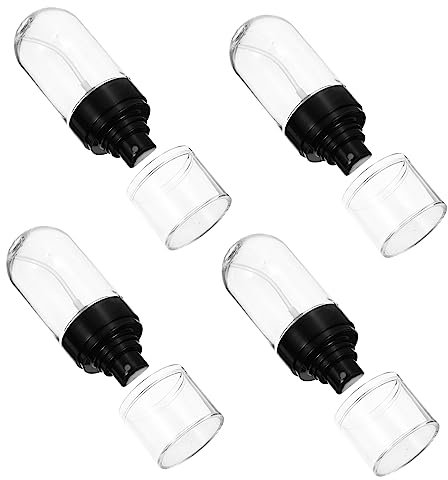 Vaguelly Pcs Ml Travel Toiletry Bottles Portable Continuous Mist Spray Bottle Set Leakproof Reusable for Cosmetics Toiletries