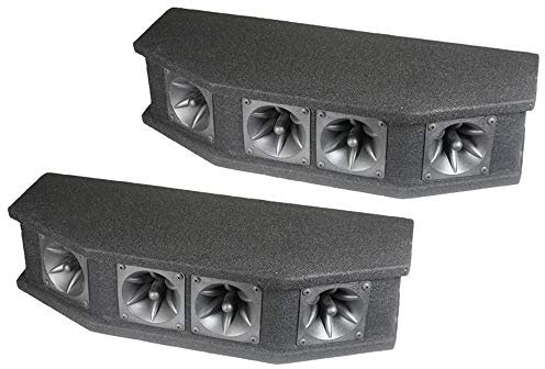 2x RCL Passive Add-On Tweeter Box Speakers 200W