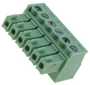 15EDGK-3.5-06P-14-00AH Klemmleiste abschaltbar 3,5mm Wege: 6 gerade Stecker weib