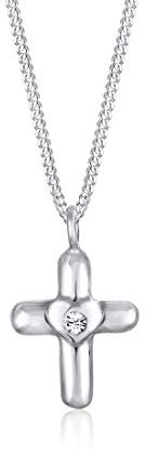 Elli Mädchen-Collier, 925 Sterlingsilber Kristall