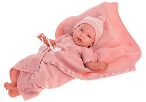 Muñecas Antonio Juan Primer Reborn Daniella mit Tüllchen, Mehrfarbig (8155)