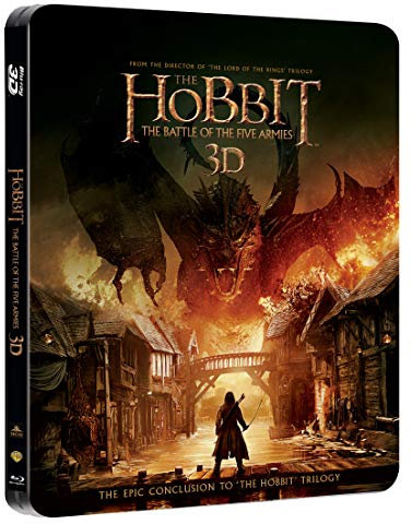 Hobit: Bitva peti armad 4BD (3D+2D) - steelbook / The Hobbit: The Battle of the Five Armies (Tschechische Version)