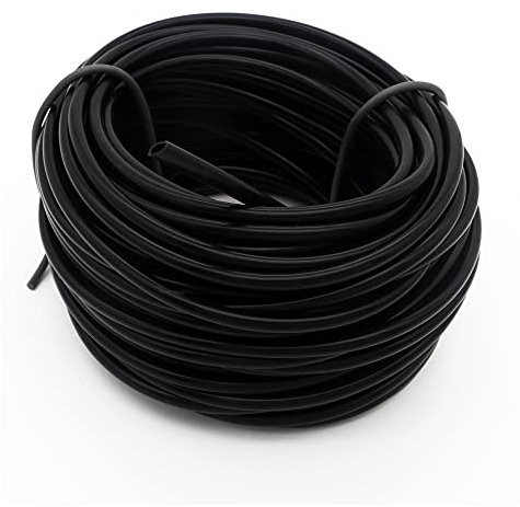 ALEGI Flexibler Silikon-Luftschlauch für Aquarien, Terrarien, Hydrokulturen, 3/16 Zoll (30 cm), 3 m