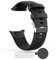 WIIKAI Armband Ersatzarmbänder kompatibel für Polar Vantage V Silikon Ersatz Uhrenarmbänder.(Schwarz)