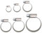 HMH Schlauchschellen aus Edelstahl Schlauchschelle W2 Schlauchklemme mit Bandbreite 9mm Schelle verschiedene Größen Schlauchklemmen Rohrklemme (5, 32-50mm)