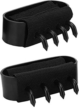 4 Denti a uncino Ramponi Crampon Gancio Polsino Leggero Flessibile Arrampicata Prese Arrampicata all'aperto Rampini Artigli durevoli Accessori per arrampicata