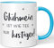 JUNIWORDS Tasse, Glühwein ist wie Tee nur lustiger!, Blau (1009338)