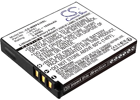 TECHTEK Kompatibel mit [Wisycom] MRP61 Transmitter Ersetzt LBP61