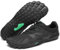 SAGUARO Barfußschuhe Damen Barfussschuhe Herren Outdoor Barfuss Schuhe Leicht Zehenschuhe Barfuß Fitnessschuhe mit Breiter Zehenbox, Vitality III - Barfußschuhe Vanta Schwarz, Gr.38 EU