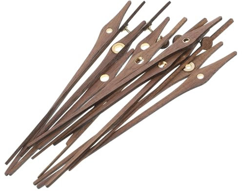 Gadpiparty 5 Sätze Uhrzeiger Schwarze Walnuss Ersetzen Holz