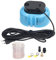 LOCADENCE Pool Abdeckpumpe, 75 W 850 GPH Durchfluss 1/2 Zoll Wasserdüse Große Saugleistung Trockenbrennschutz, Wasserdichte, ufsichere Ablaufpumpe mit 16,4 Zoll Ablaufschlauch