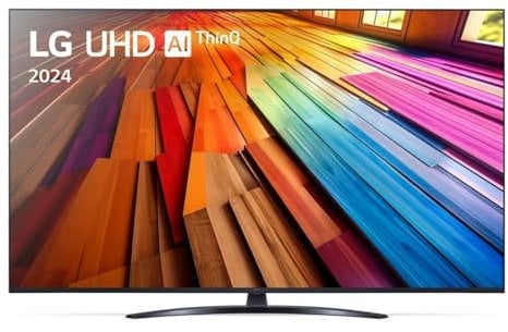 TV LED LG 55UT81 139 cm 4K UHD Smart TV 2024 Noir et Bleu