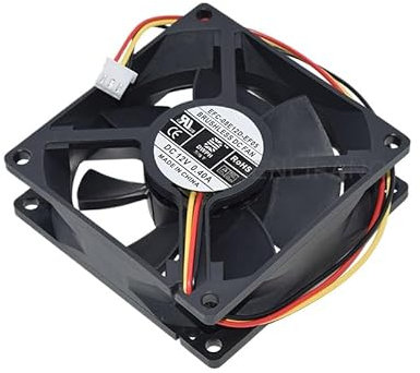 Senlifang Para EFC – 08e12d – Ef05 DC 12 V 0,4 a 80 x 80 x 25 mm 8025 Ventilador de refrigeración de 3 pines