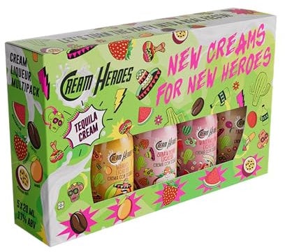 CREAM HEROES | FORMATO MINI SABORES | 5X20 ml