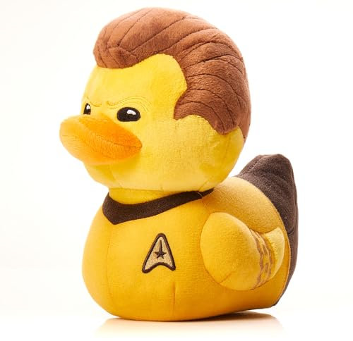 TUBBZ Spock James T. Kirk-Gummiente Plüsch - Offizielles Star Trek-Merchandise - Retro Sci-Fi TV & Filme Weiches Spielzeug