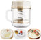 Mesen Yogurt Strainer, Greek Yogurt Strainer BPA-Free Cheese Strainer with a 6 Packs Fine Mesh Bag and Lid Leak Proof Juice Filter Nut Milk Maker DIY for Making Thick Greek Yogurt Soybean Milk