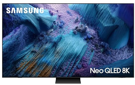 Samsung TV 98 Pulgadas Neo QLED QN990F 8K Mini LED, Smart TV con Vision AI, conexión sin Cables, Pantalla sin Reflejos Glare Free y hasta 240Hz