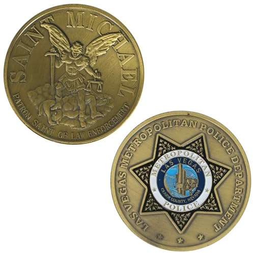 Las Vegas Metropolitan Police Saint Michael Department Coin