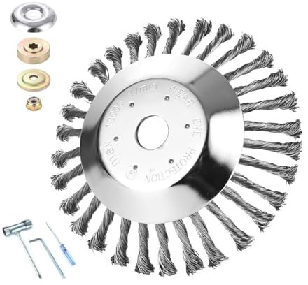 Deedlite Profitrim Gartenstadl Der Unzerstörbare Rasentrimmer, Profi Trim Garten für Rasenkantenschneider für Perfekte Errgebnisse mit Einem Festen 7-teiliges Set (8 Zoll, 20cm Durchmesser)