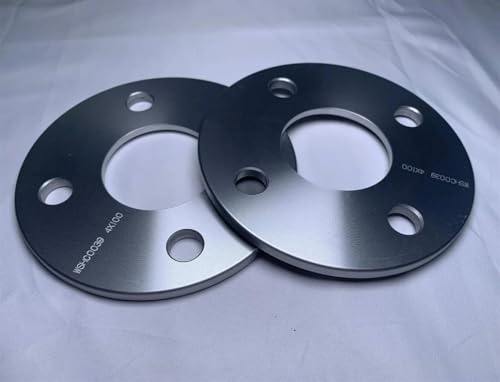 Spurplatten 2 Stücke 5mm Umwandlung Spurverbreiterungen PCD 4x100 Zentrum Bohrung 57,1mm Auto Adapter Verbreiterung Separadores Hub Spacer Distanzscheiben Platte